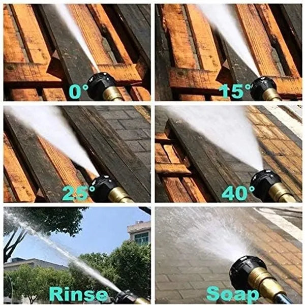 6 in 1 quick conversion spray nozzle