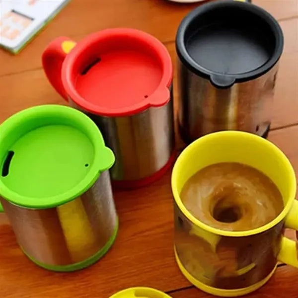 16Oz. Automatic Self-Stirring Mug with Lid