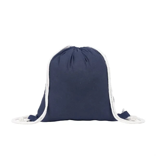 Recycled Threads Drawstring Bag