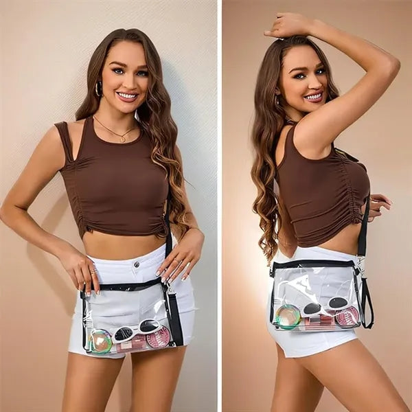 Approved Clear Bag with Removable Straps for Events & Work