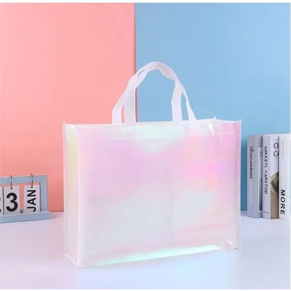 Glossy Iridescent Non-woven Gift Bags