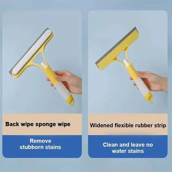 2 in 1 Cleaning Squeegee with Spray Bottle