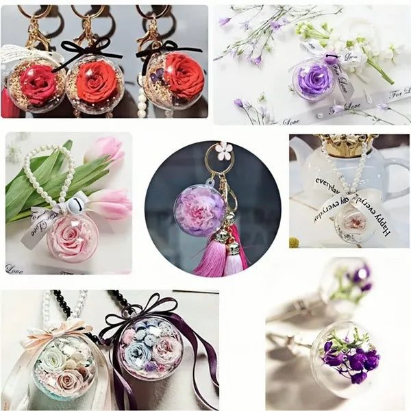 Clear Plastic Hanging Decor Balls