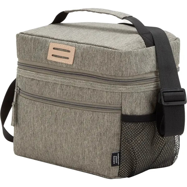 Oxford Sling Lunch Cooler Bag With A Front Pockets
