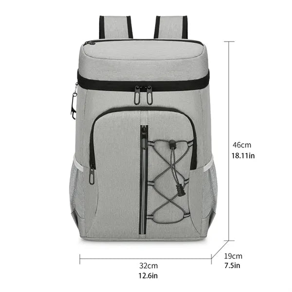 33 Cans Portable Insulated Leakproof Backpack