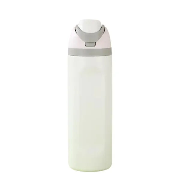 24 Oz. Vacuum Insulated Leak-Proof Water Bottle with Straw