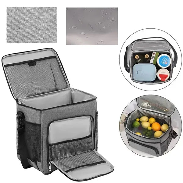Oxford Cloth Portable Lunch Insulated Bag