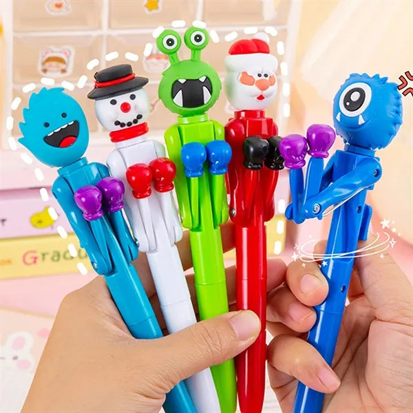 Halloween Pumpkin Cartoon Boxing Ballpoint Pen