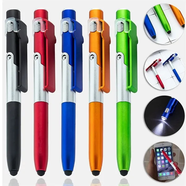 Multi-Function Plastic Foldable Stylus Pen