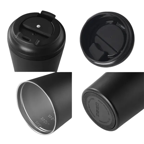 12oz Stainless Steel Insulated Coffee Mug Graduated Travel