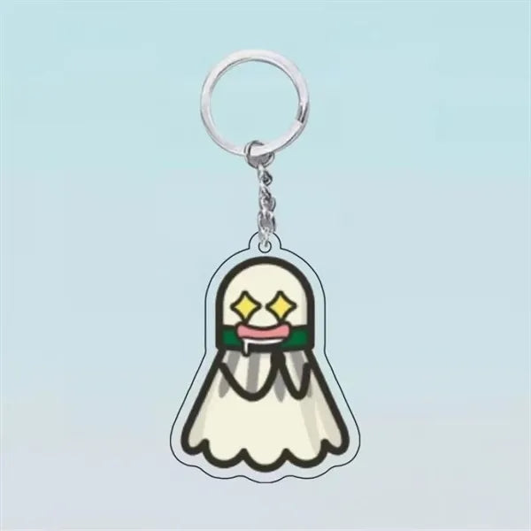 2" Custom Acrylic Keychain with Logo