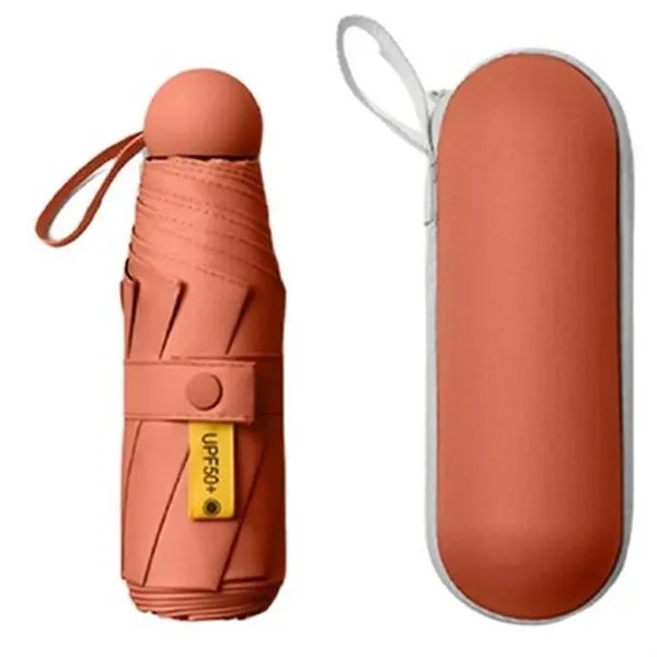 Compact Five-Fold Portable Umbrella