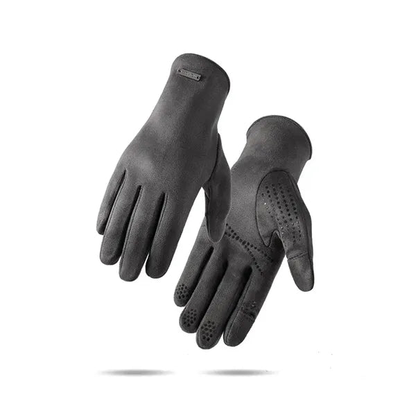 Winter Suede Fleece Lined Gloves