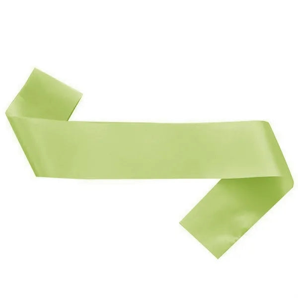 Multicolor Sash Plain Satin