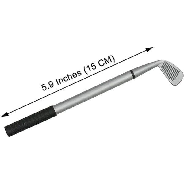 Golf Ballpoint Pen Sports Golfing Club Props Black Gel Ink