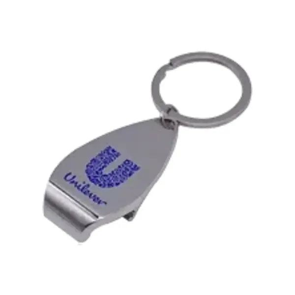 Bottle Opener Metal Keychain - Style C
