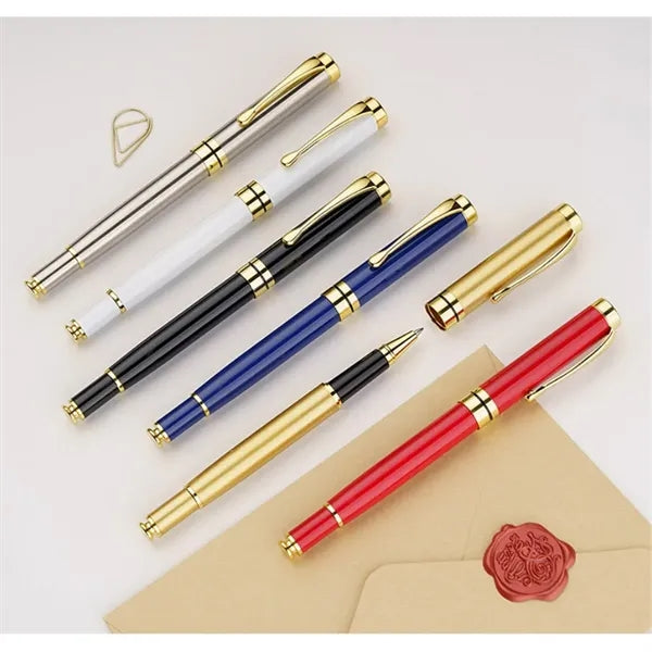 Premium 0.5mm Metal Gel Ink Pen