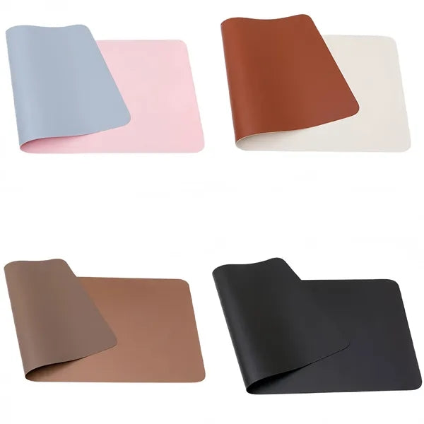 Leather Mouse Pad Keyboard Mat Free Shipping