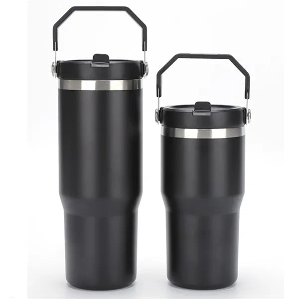 30oz Stainless Steel Tumbler with Handle