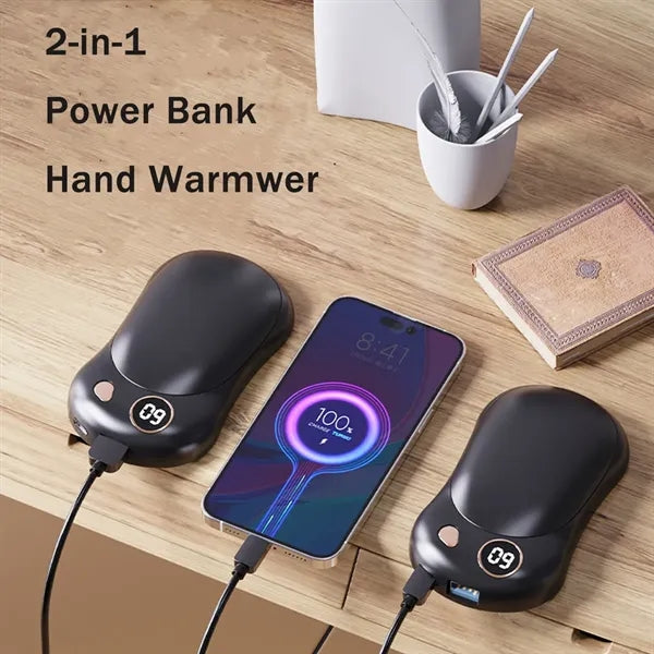 Magnetic Heating Hand Warmer Split Type Power Bank