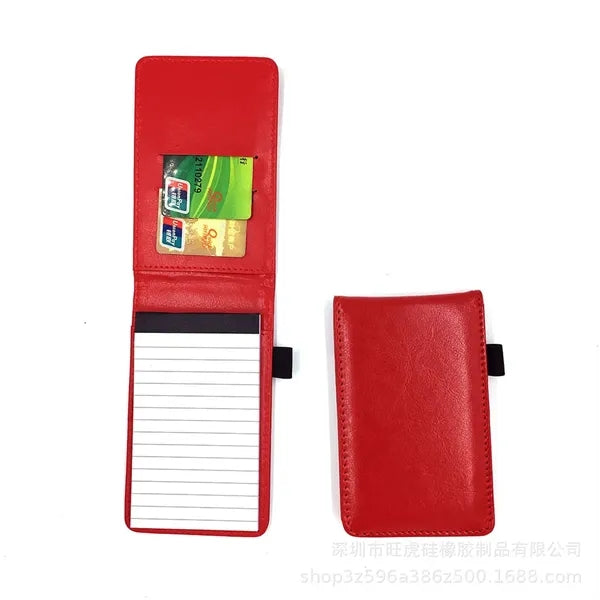 A7 Mini Notepad Holder with Metal Stylus Pen