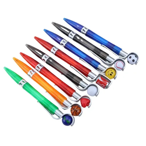 Novelty Stress-Relief Basketball Ballpoint Pen