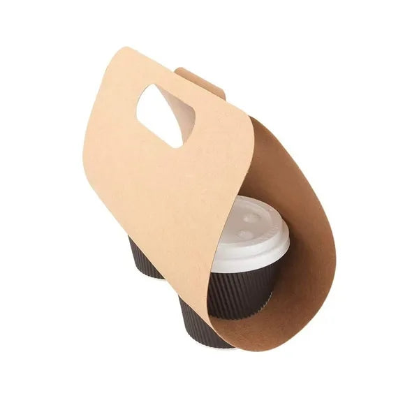 Disposable Two Cups Drink Carrier