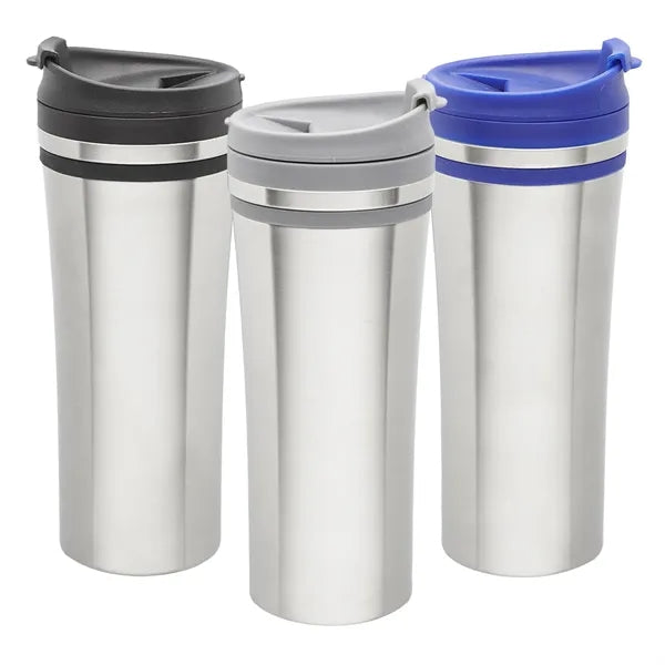 Insulated Stainless Steel Tumbler, 15 oz.