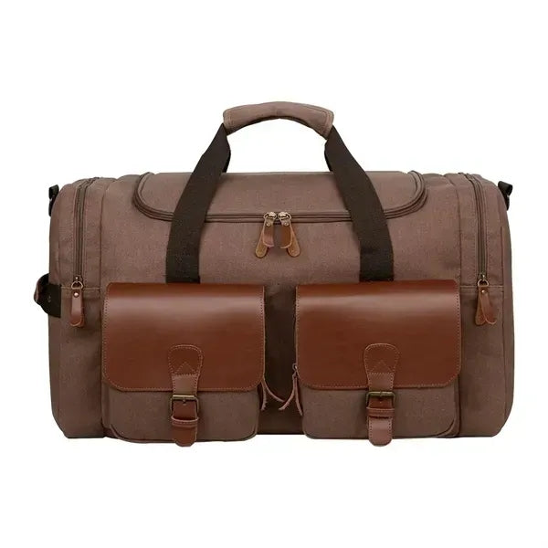20 Deluxe Canvas Duffel with Dual Shoe Pockets