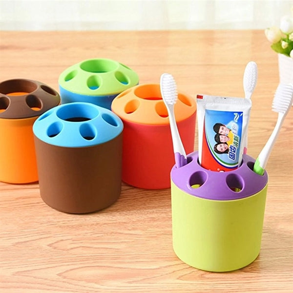 Creative Toothbrush Pen Holder