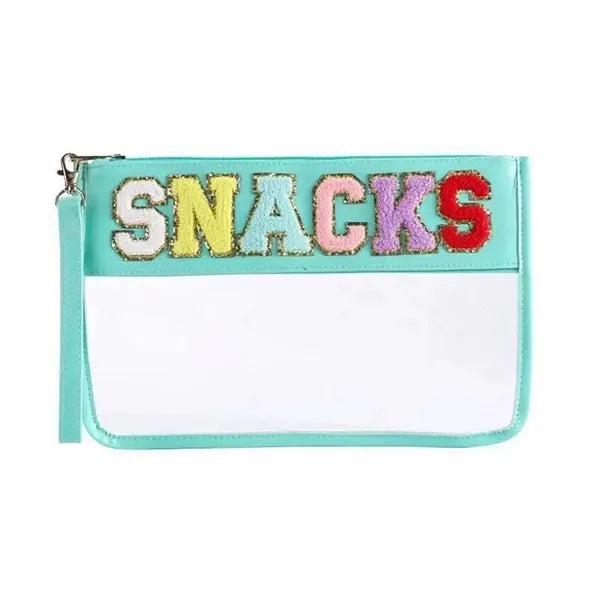 Waterproof Clear Nylon Preppy Patch Pouch