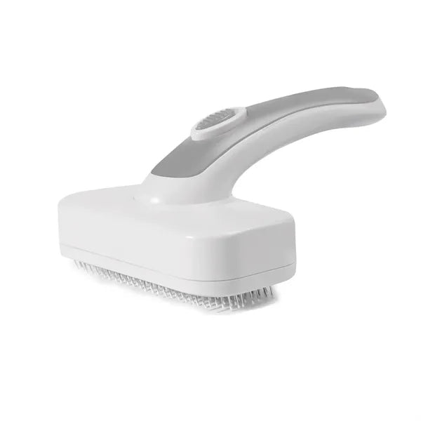 Self Cleaning Slicker Brush - Skin Friendly Tool for Pets