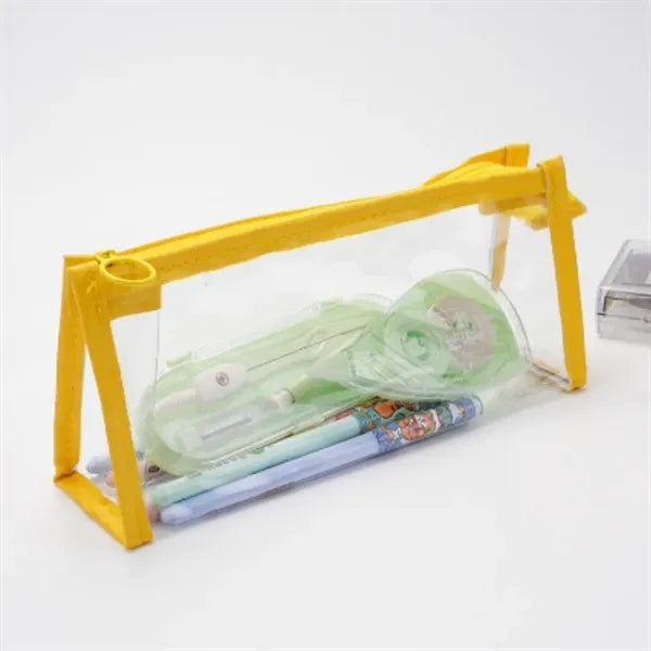 Pencil Cases Pouch Clear clear Marker Pouch with Zipper