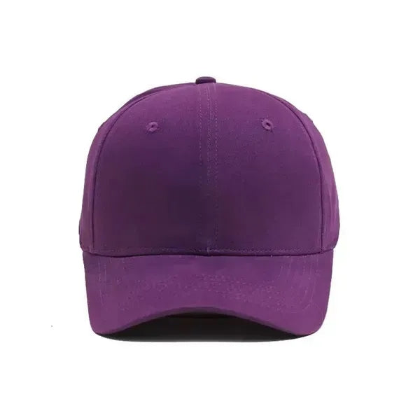 Adjustable Cotton Baseball Cap - Custom Fit Hat