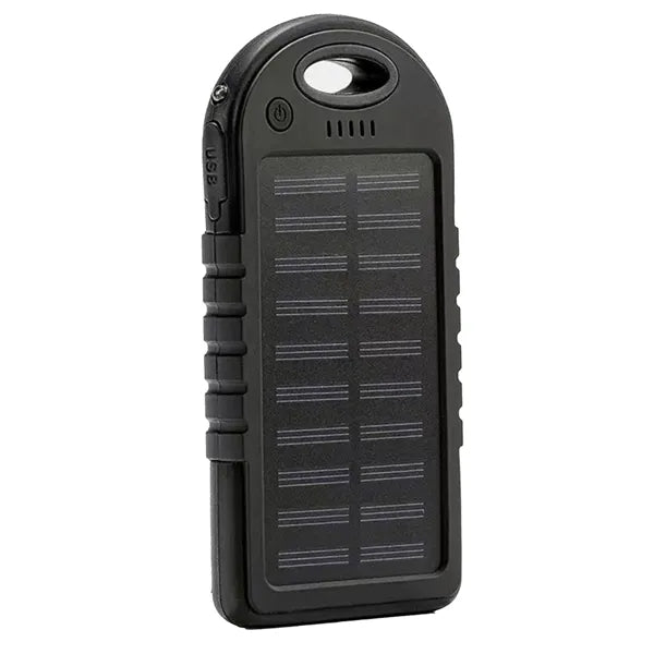 5000mah Portable Solar Charger with LED Light