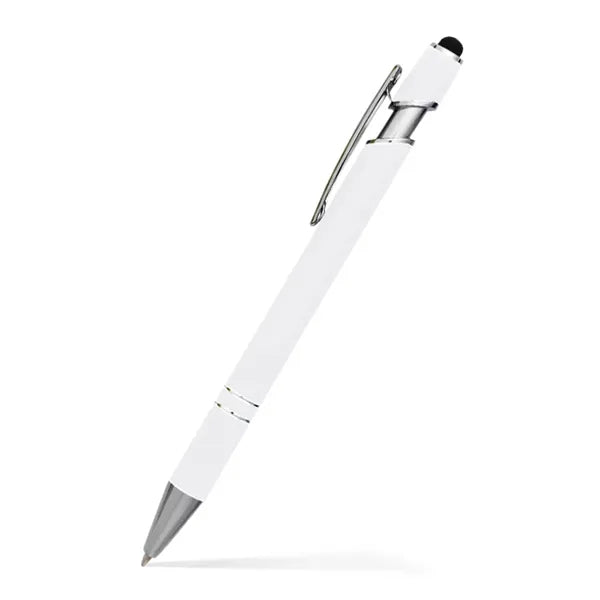 Alexandria Stylus Satin Soft Touch Click Metal Pen