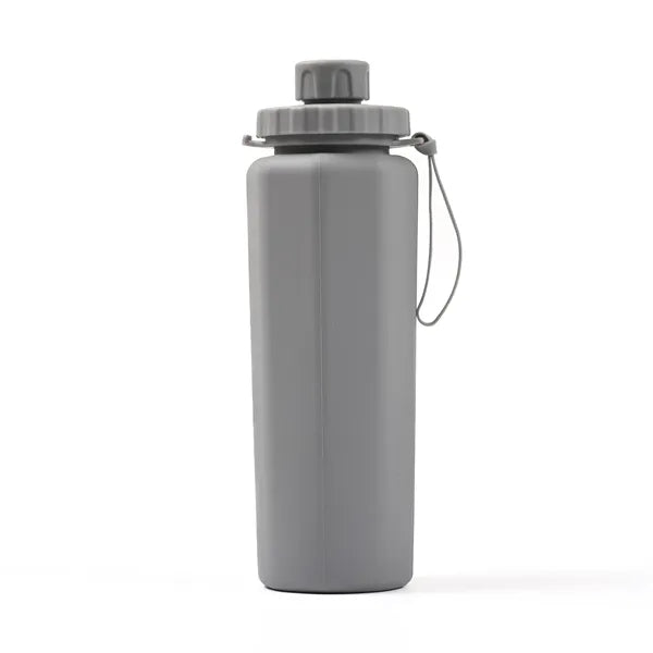 Collapsible Leakproof Silicone Sports Water Bottle