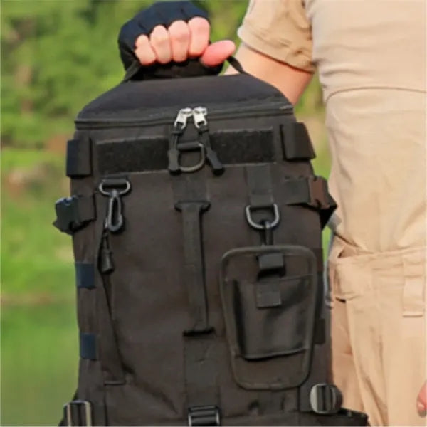 15L Tactical Fishing Backpack With Rod Holders
