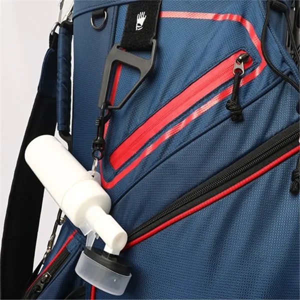 Golf Club Cleaner Brush With Spray Bottle Portable