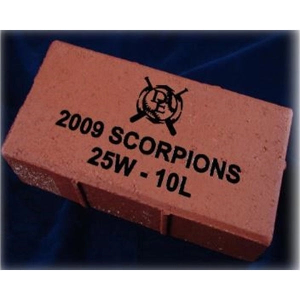 4" x 8" Red Clay Brick