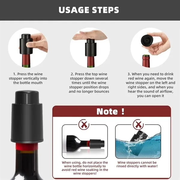 Vacuum Wine Bottle Stopper