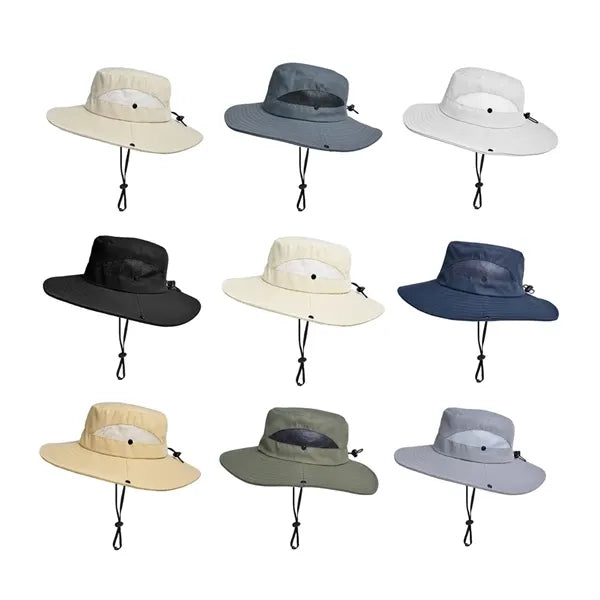 Multifunctional Outdoor Breathable Sunshade Bucket Hat
