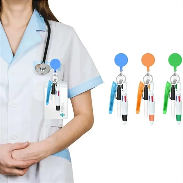 Medical Pen Set with Easy to Pull Buckle
