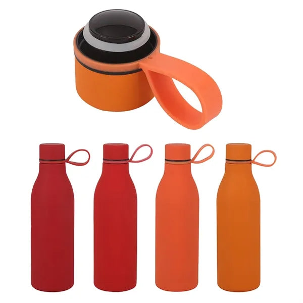 16oz Insulated Vacuum Leak-Proof Stainless Steel Wate Bottle