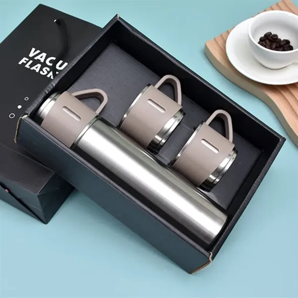 Stainless Nsulated Bottle With Coffee Cup