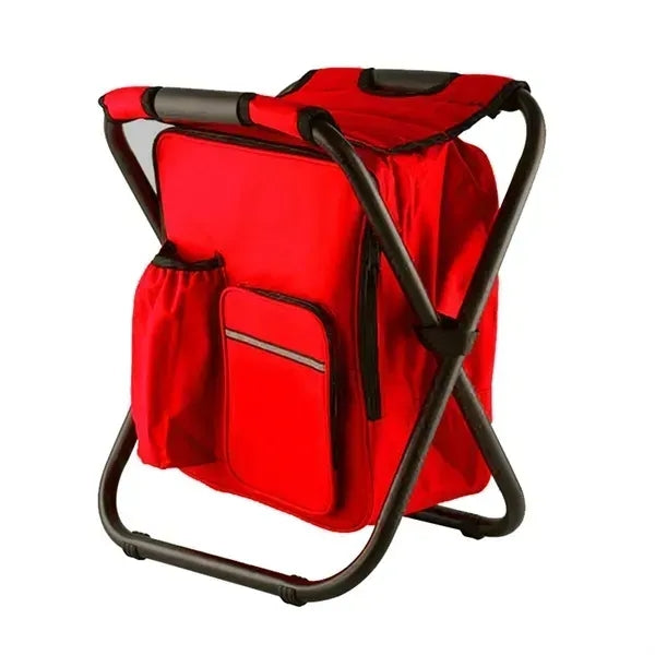 Full Color Backpack Chair with Cooler Bag