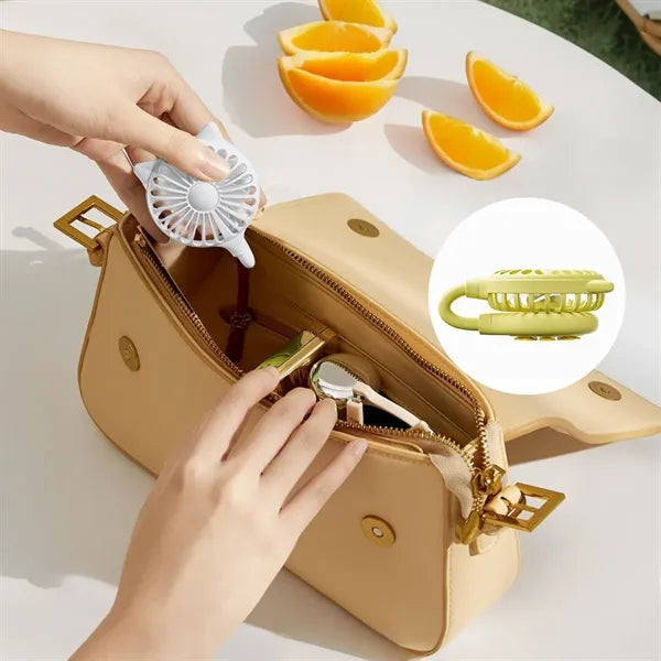 Portable Suction Cup Mini Fan