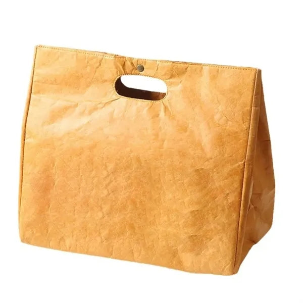 Portable Insulated Thermal Cooler Lunch Paper Bag