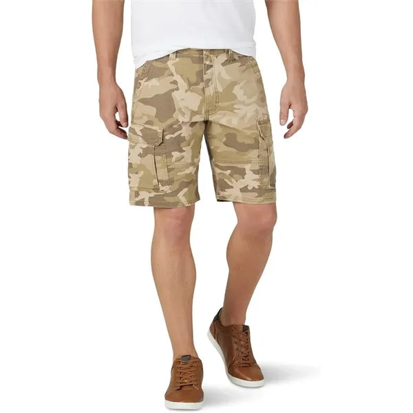 Men's Cargo Workwear Shorts with Multi - Pocket Design