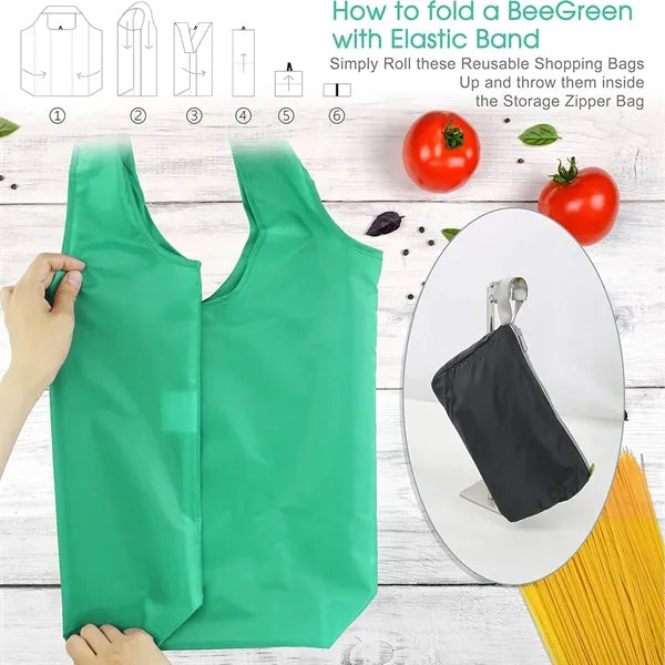 Foldable Polyester Shopping Bag